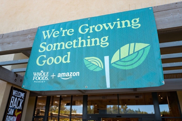 “亚马逊”五年前，亚马逊花137亿美元买了这家超市
