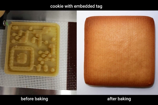 “食品”科学家开发新技术，将二维码直接打印在食品中