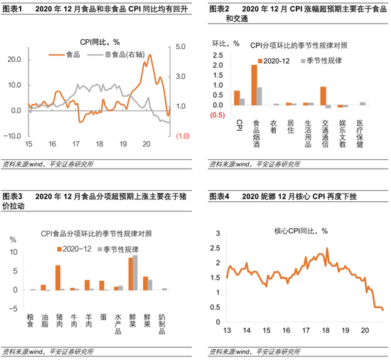 12月物价点评：核心CPI再下降 PPI上游向下游传导未畅