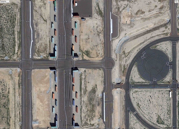 ▲ 苹果在亚利桑那州的 Robo City 测试赛道