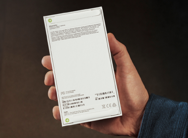 苹果研发了一款打印设备,可直接在 iPhone 14和iPhone 14 Pro包装盒上进行数字印刷,不再需要贴纸