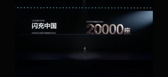 比亚迪发布“闪充中国”战略 2026年年底建成2万座闪充站