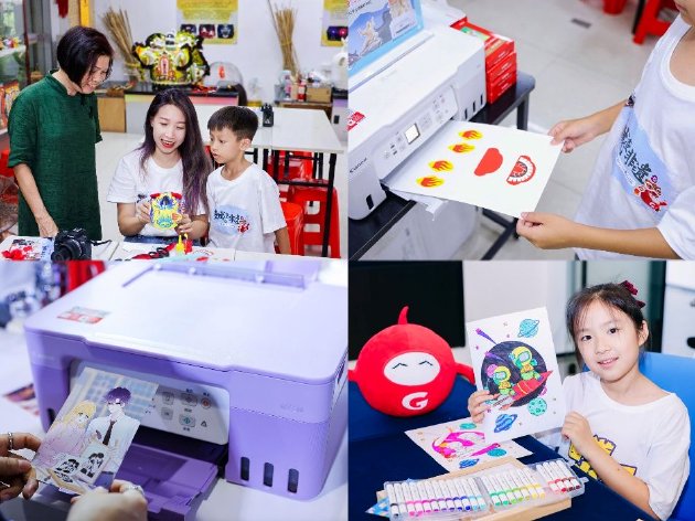 佳能G系列打印机已广泛应用于非遗传承、青少年研学、二次元手工创作等多元场景