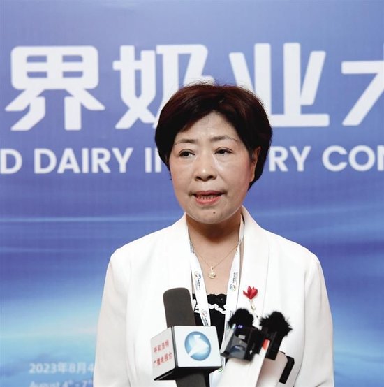 中国乳制品工业协会常务副理事长兼秘书长刘美菊