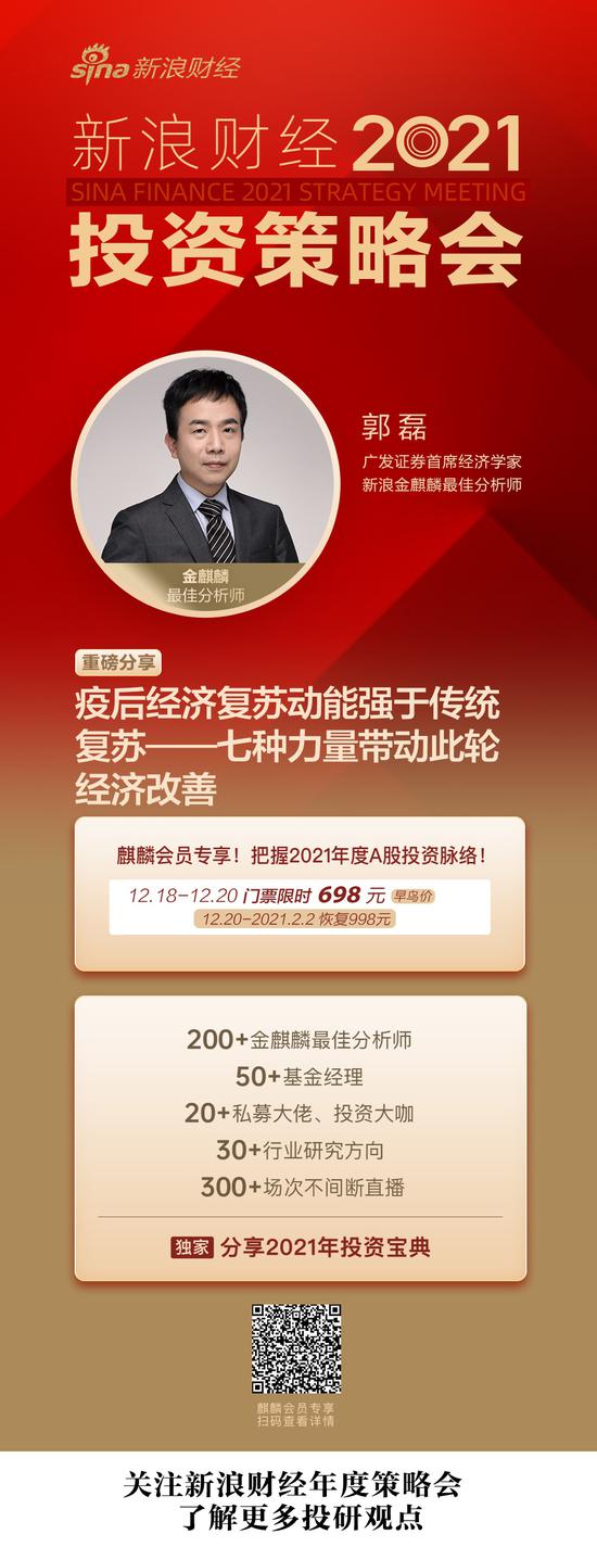 郭磊：疫后经济复苏动能强于传统复苏 七种力量带动此轮经济改善