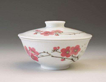 点水桃花的“毛瓷”