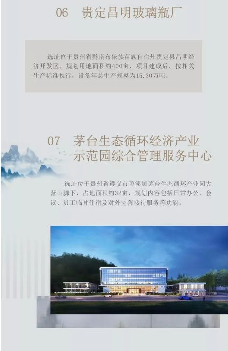 茅台大动作：12个基建项目即将集体动工(图)