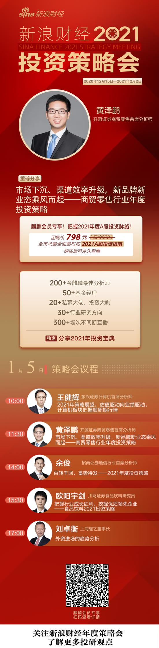 2021零售股如何投？三条主线掘金(附股)