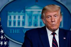 特朗普确诊新冠 美股期货跌幅进一步扩大 纳指期货跌2%