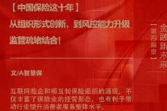 【中国保险这十年】从组织形式创新，到风控能力升级，监管疏堵结合！丨金融新未来