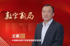 中国建设银行王勇：升维风控能力 服务创新发展丨金融新未来
