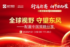 上午：配置中国策略分享