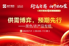 上午：黑色/农产品分论坛专场