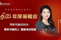 【新浪财经2023年度策略会】华西崔琰：汽车行业2023——需求中枢向上 智能电动加速