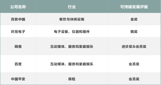 5家中国大陆企业上榜《2022年可持续发展年鉴》