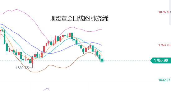 张尧浠:黄金关注1700关口得失 原油仍将筑底震荡