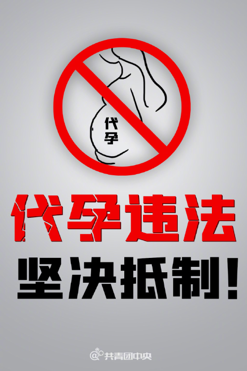 共青团中央评艺人郑爽代孕事件:我国禁止任何形式的代孕行为_手机新浪网