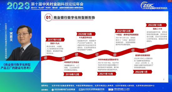 宋首文：未来银行的核心竞争力关键在于数字化场景金融服务能力