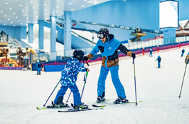 （无锡雪世界实景图）