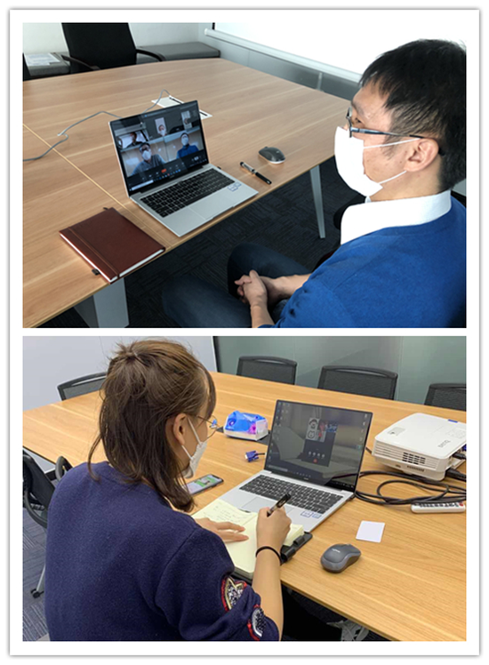 图2:线上视频会议