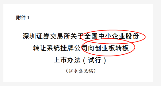 新三板“转A”规则来了：要转科创板创业板 必须满足这些条件