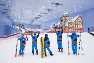 （无锡雪世界实景图）