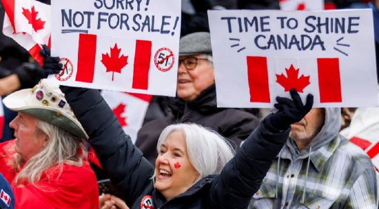 特朗普发出主权威胁一年后，加拿大人保持强硬姿态对抗美国