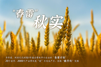 数字化助农是“春雷计划”重要板块