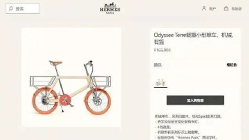 愛馬仕回應16.5萬元自行車已搶光