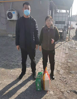 民生银行沧州分行开展“党的温暖进万家”春节慰问活动