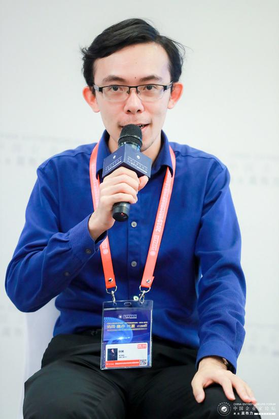 掌门教育创始人兼ceo,张翼出席并演讲.