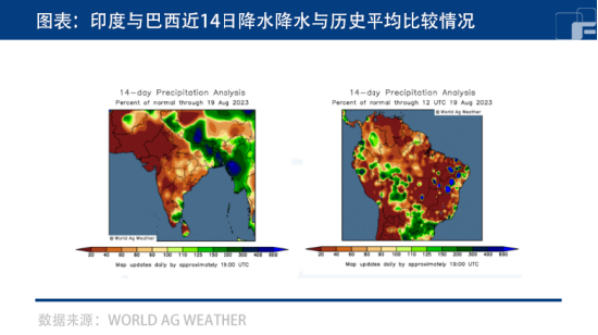 白糖:巴西降雨增多,天气炒作又要来了?