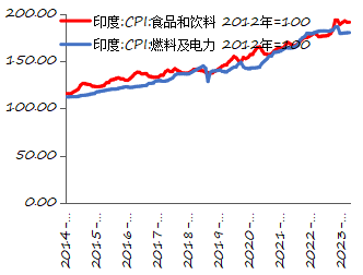 资料来源：WinD，印度统计局，长城证券产业金融研究院