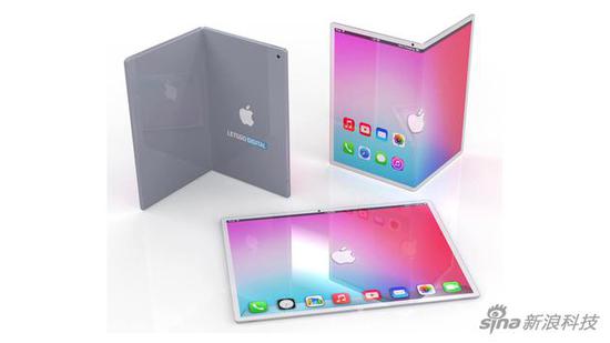 外媒绘制的折叠iPad产品假想图