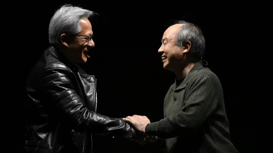 黄仁勋与孙正义