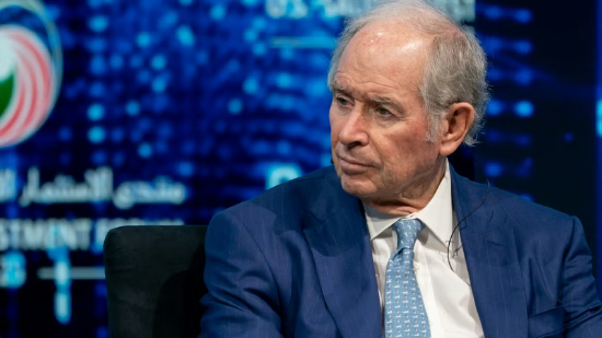 黑石集团 CEO 史蒂夫・施瓦茨曼。