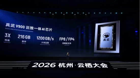 阿里平头哥AI芯片真武V900发布，将于2027年一季度上市