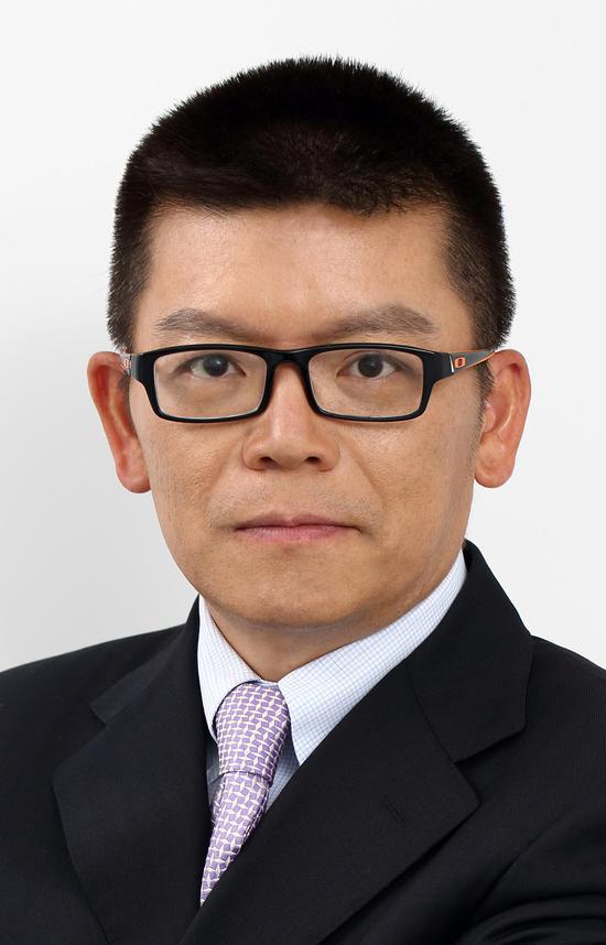 瑞士再保险中国总裁陈东辉 图片来源：受访者供图