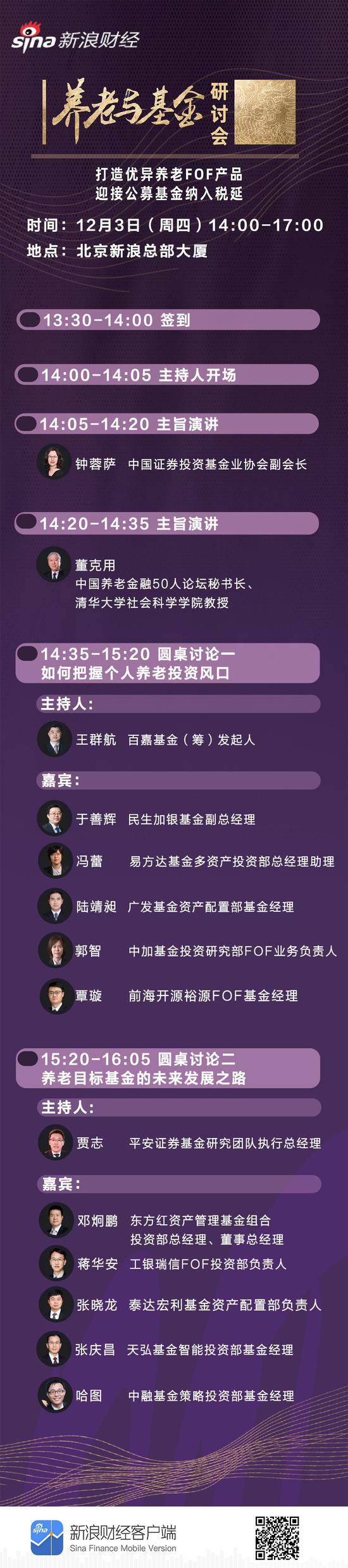 今日重磅：延迟退休要来？如何规划养老投资？聚焦养老基金研讨会