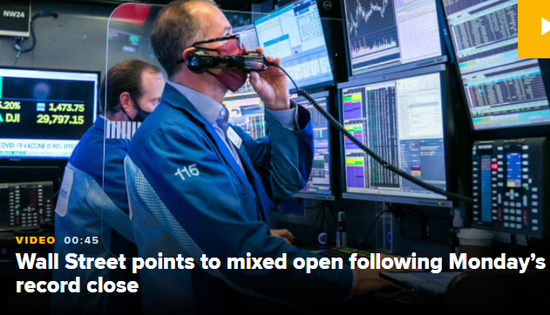 美股盘前：聚焦“恐怖数据” 道指期货微升