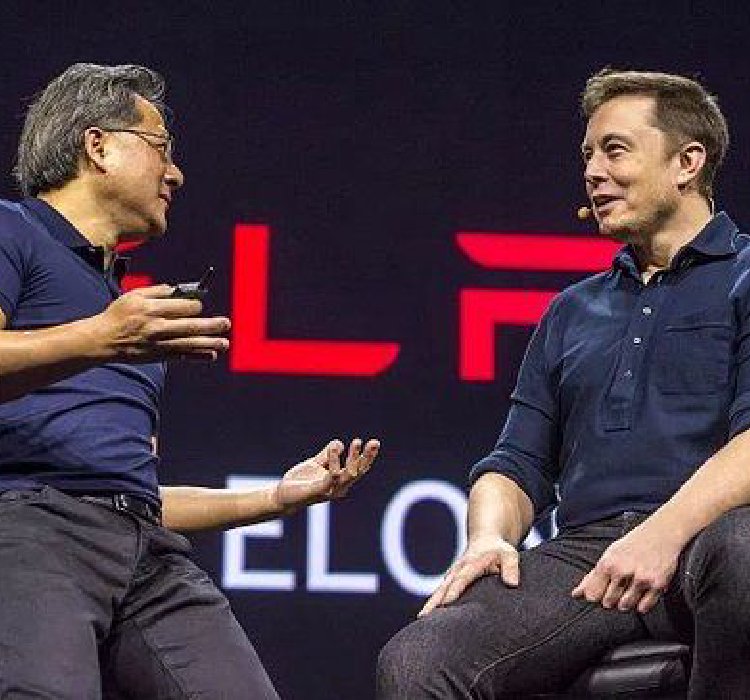 马斯克也给英伟达打工了