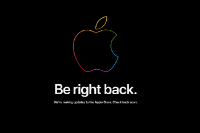 苹果美国等Apple Store在线商店正在更新维护