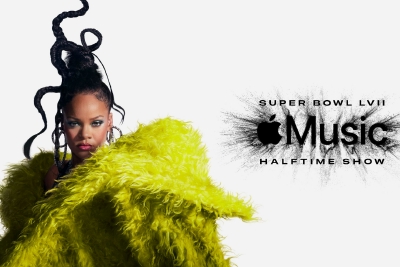 Rihanna发布首次Apple Music超级碗中场秀预告片