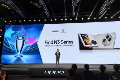 OPPO在海外发布Find N3系列折叠屏手机：与欧冠合作 卡卡站台