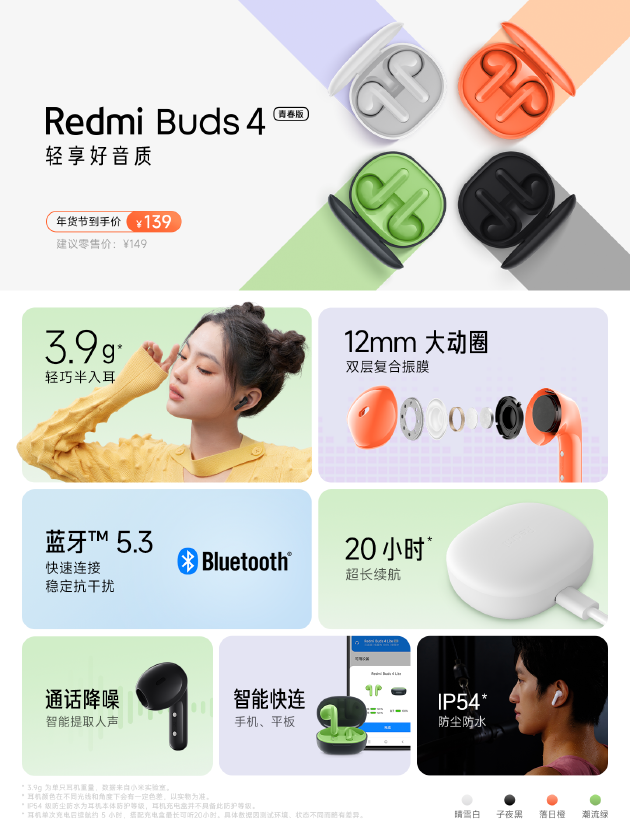 Redmi K60系列发布：标准版2499元起 还有一大波早春新品