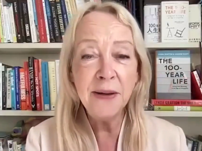 伦敦商学院教授格拉顿谈长寿时代的四点建议：首要的是家庭支持