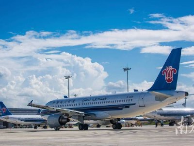中国南方航空股份4月旅客周转量同比上升12.14%