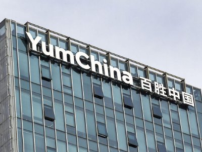 百胜中国于4月6日斥资300万美元回购6.16万股