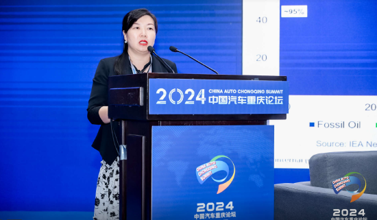 马勒徐薇:电动车碳排放比燃油车低43%,但生产电动车的碳排放比燃油车