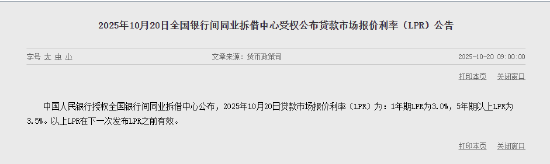 哔哩哔哩:途牛商旅卡-10月LPR报价出炉：5年期和1年期利率均维持不变